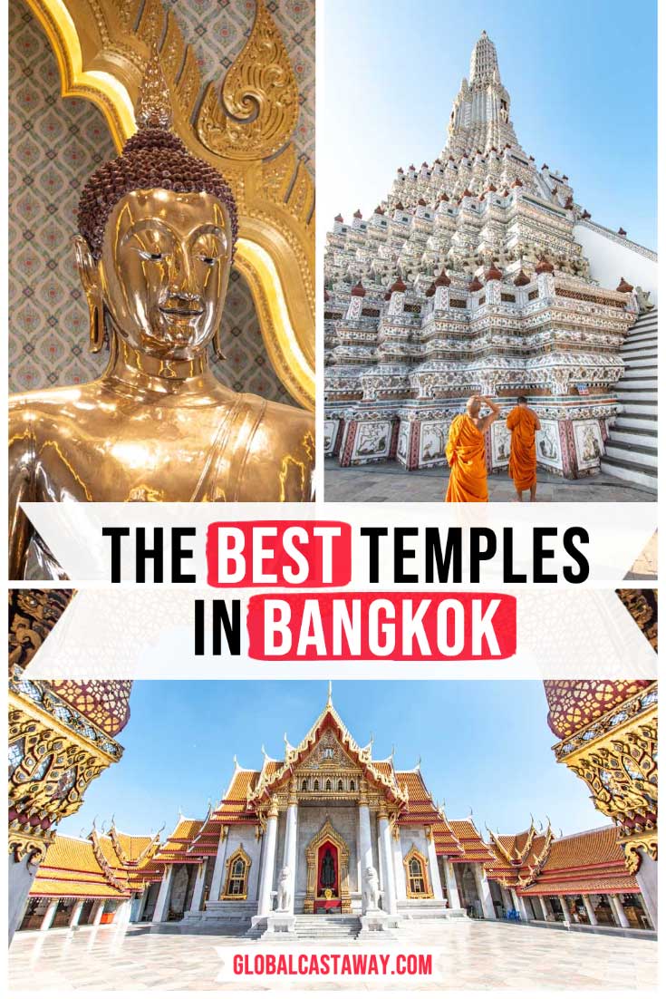 Best temples in Bangkok pin