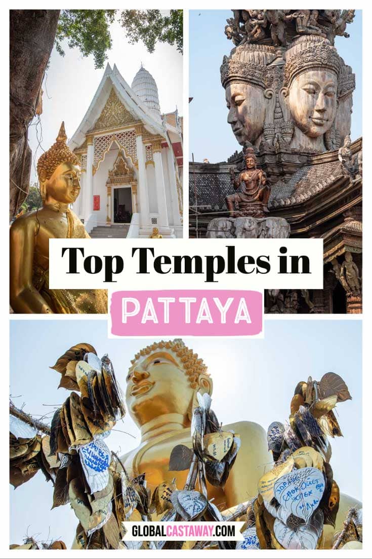 Top Pattay Temples Pin