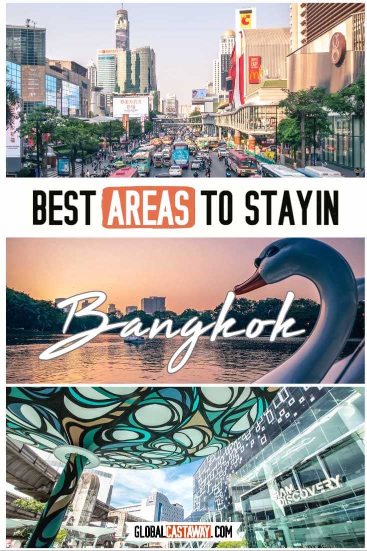 Best areas to stay in Bangkok pin