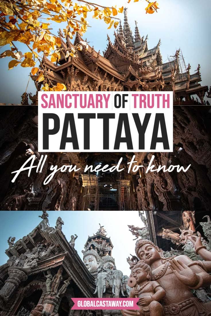 sanctuary of truth thailand pin