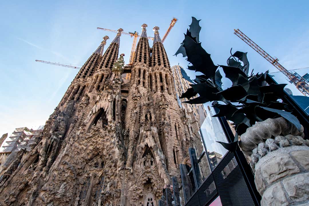 sagrada familia in barcelona