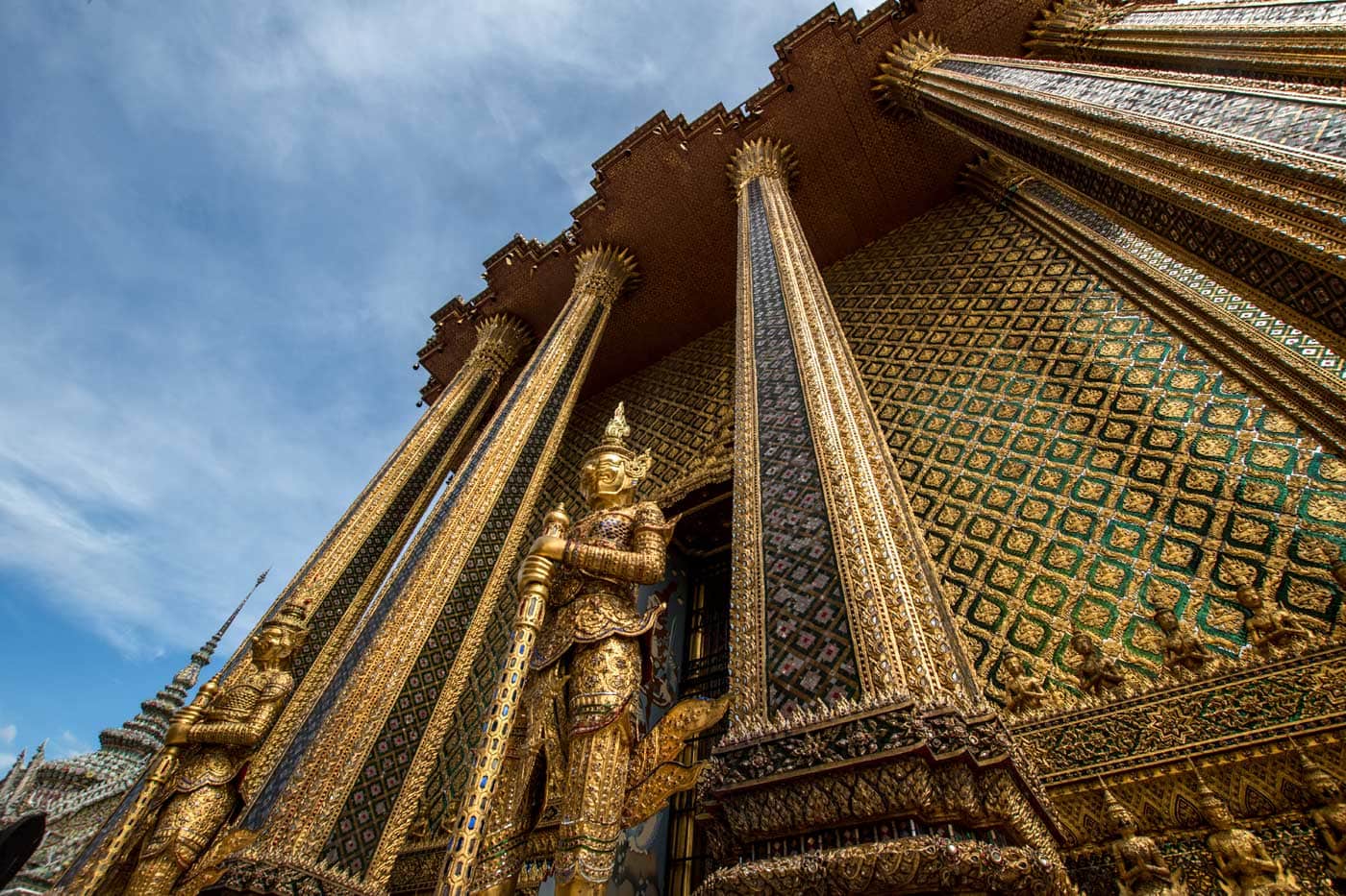 what bangkok is famous for - golden structure in grand palace