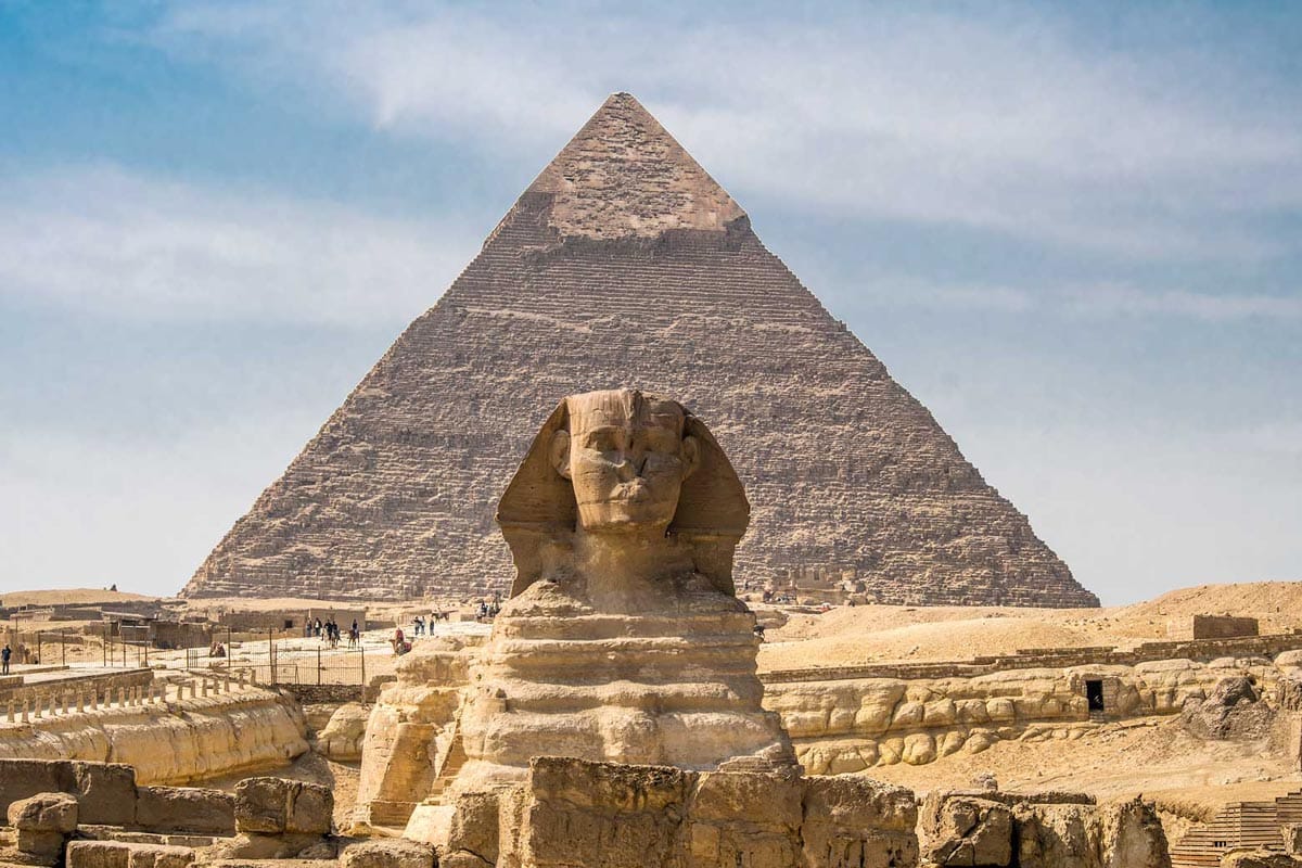 African landmarks - Giza Plateau