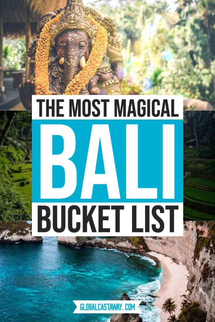 magical bali bucket list pin