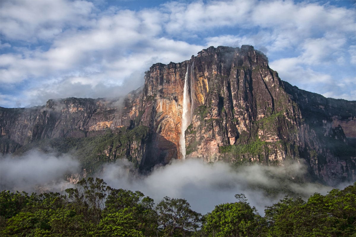 south-american-landmarks-angle-falls-venezuela