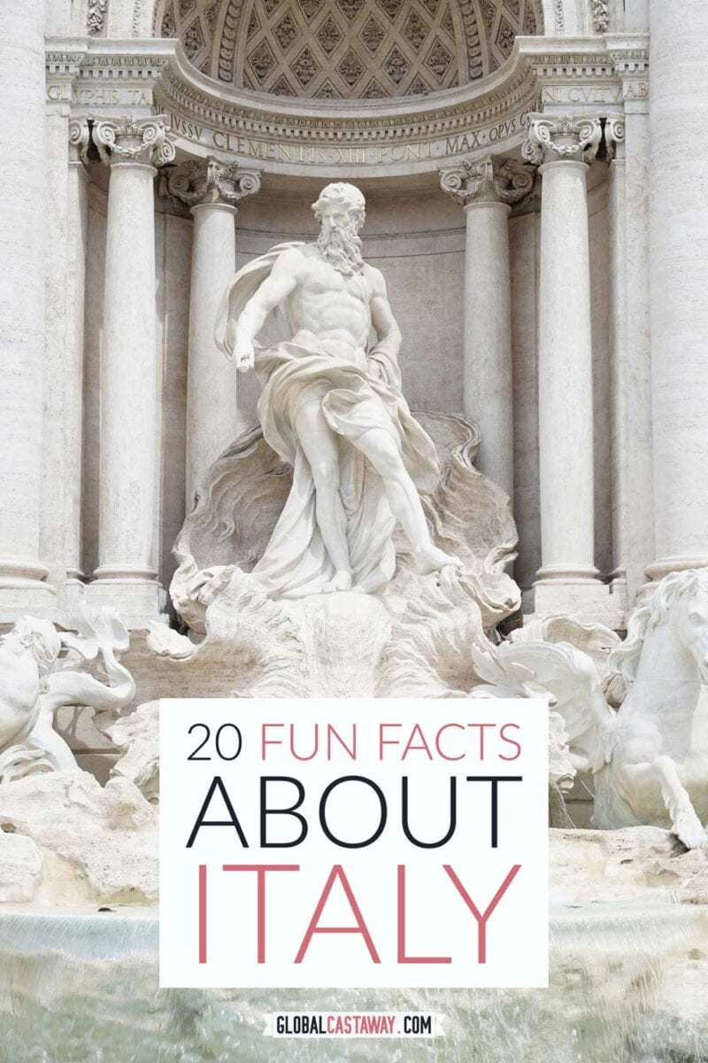 Top 20 Fun Facts About Italy You (most Likely) Didn't Know