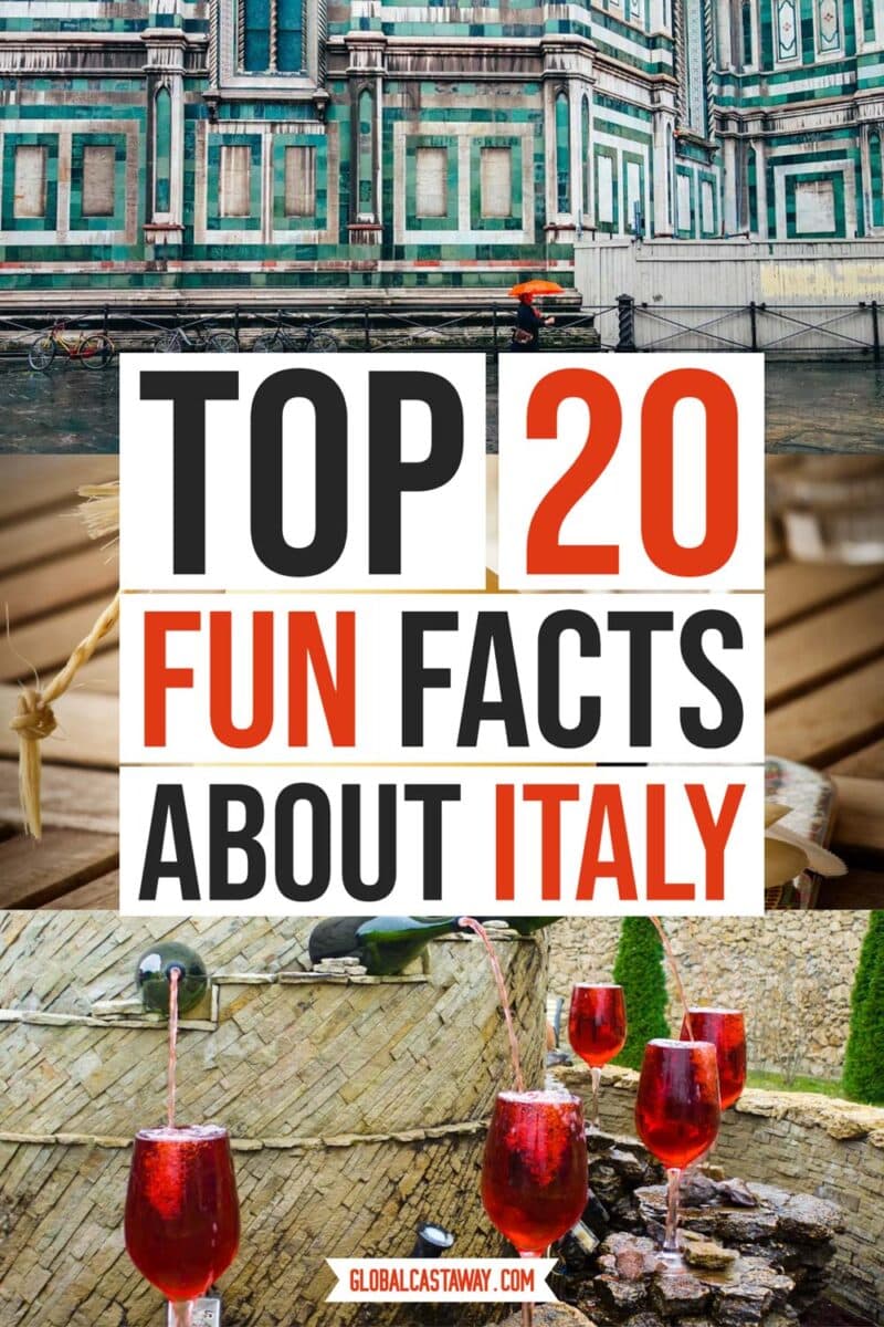 Top 20 Fun Facts About Italy You (most Likely) Didn't Know