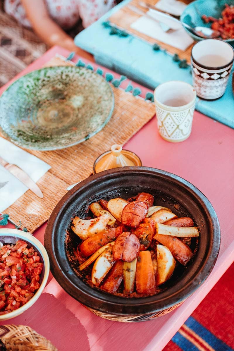 overlook-of-a-table-with-moroccan-dishes