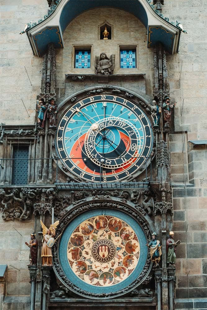 prague astronomical clock mini