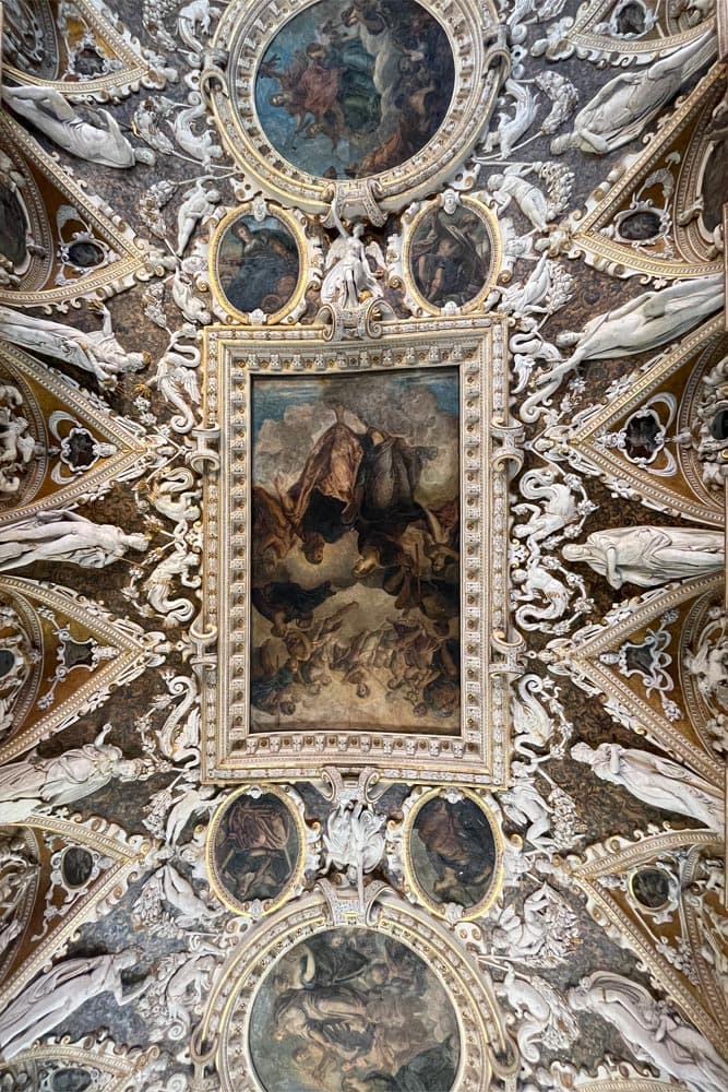 doges-palace-ceiling italy bucket list