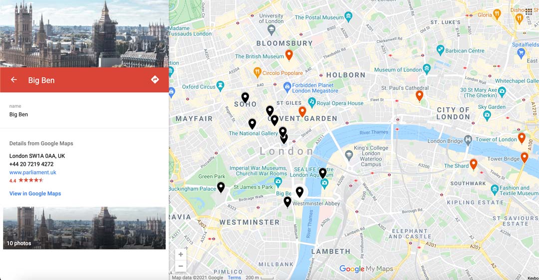 2-days-in-london-itinerary-map