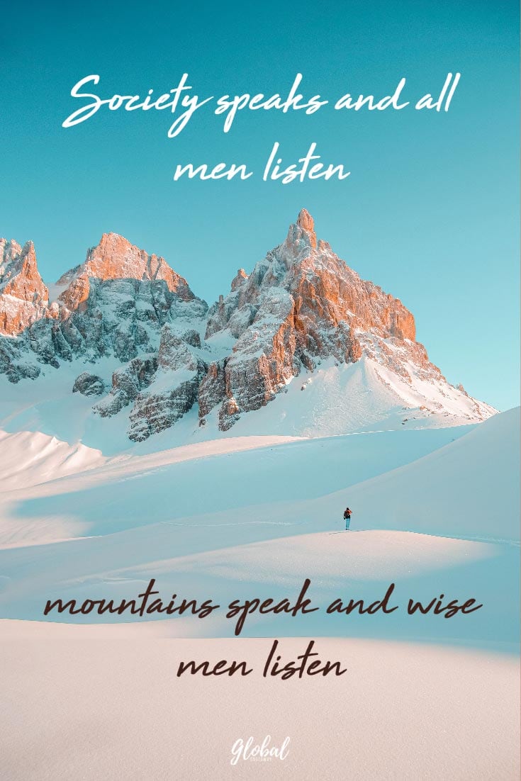 society-listens-mountain-quote