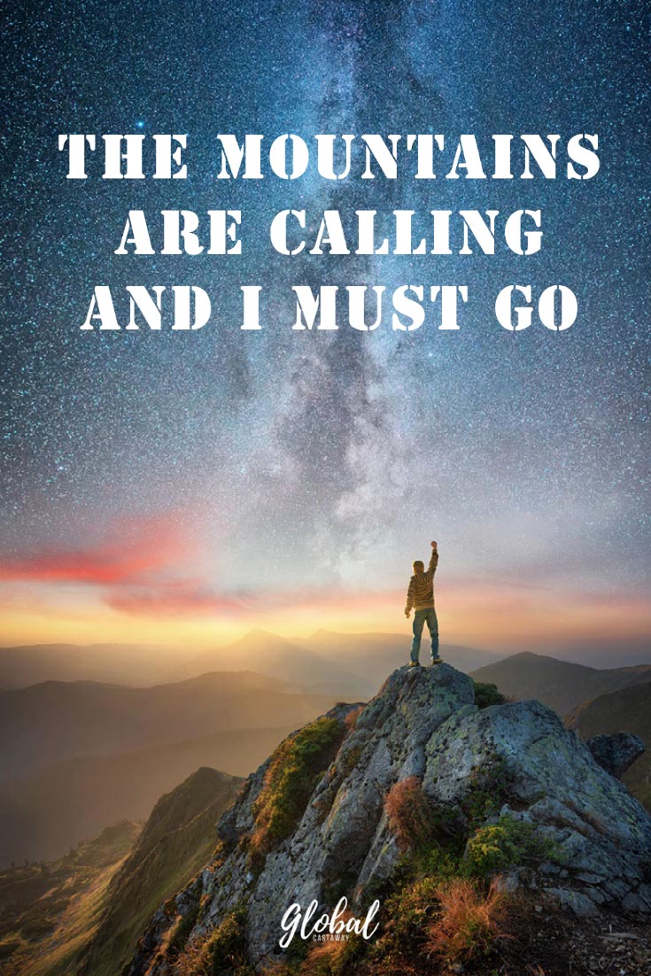 the-mountains-are-calling-quote-with-a-man-in-front-of-a-stary-sky