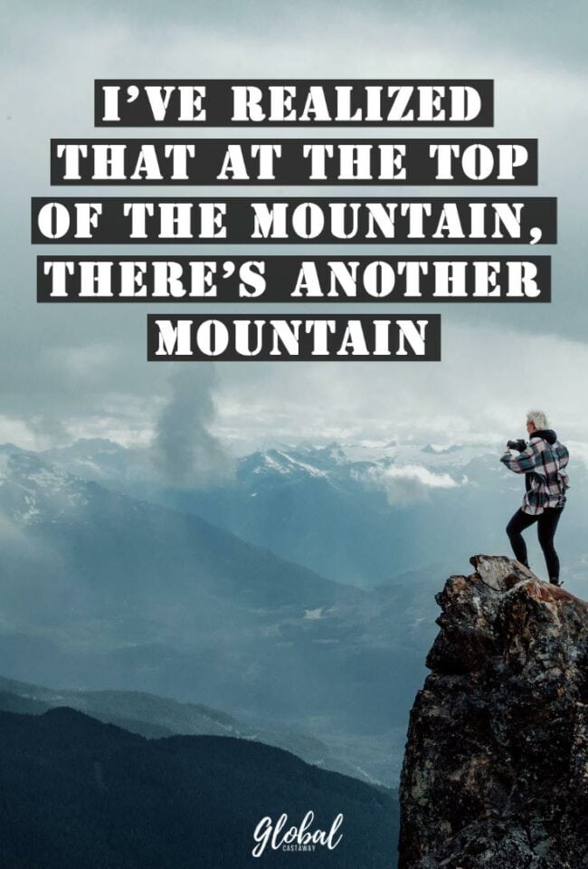 77 Mountain Quotes and Captions to Spark Your Wanderlust (with photos)