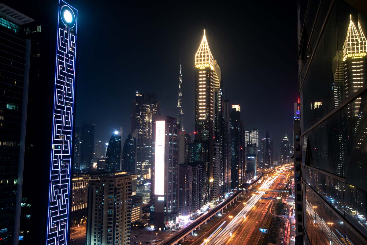 5-day-dubai-itienrary-night-dubai-panorama