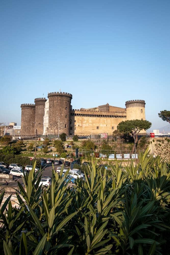 naples-castle-with-grass-in-front-of-it