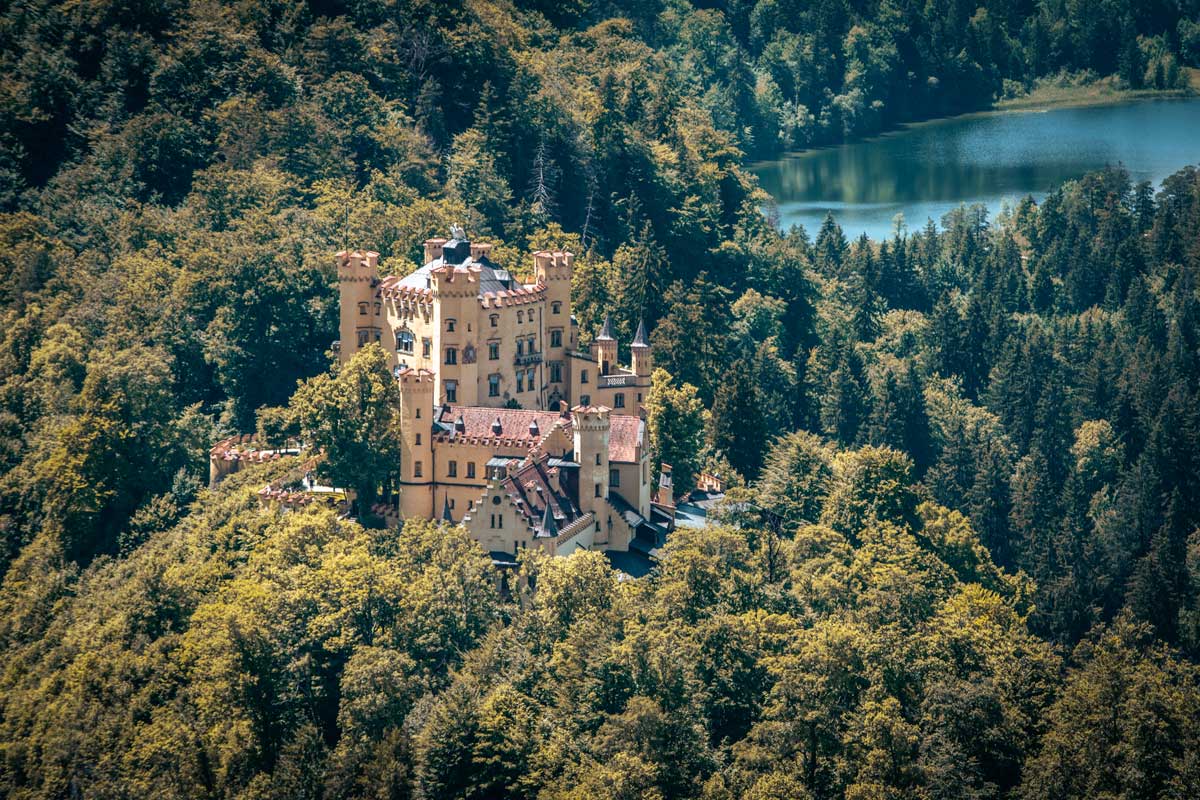 Castle-Hohenschwangau-from-birds-eye-view