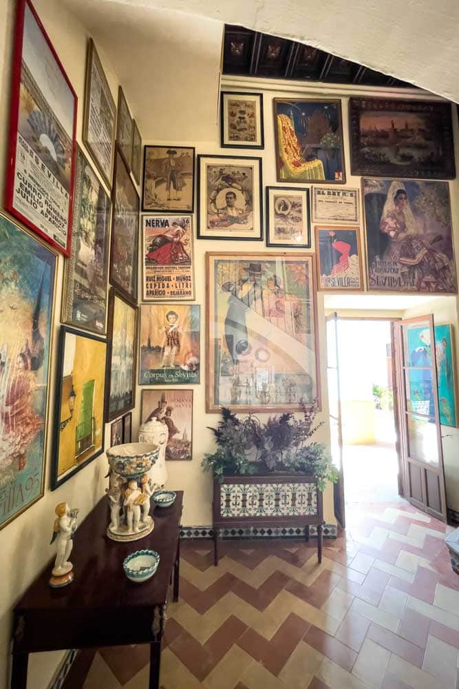 vintage-seville-posters-in-a-room