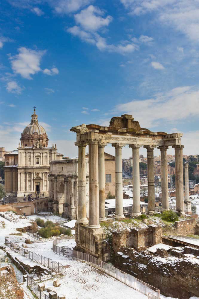 snowy-roman-forum