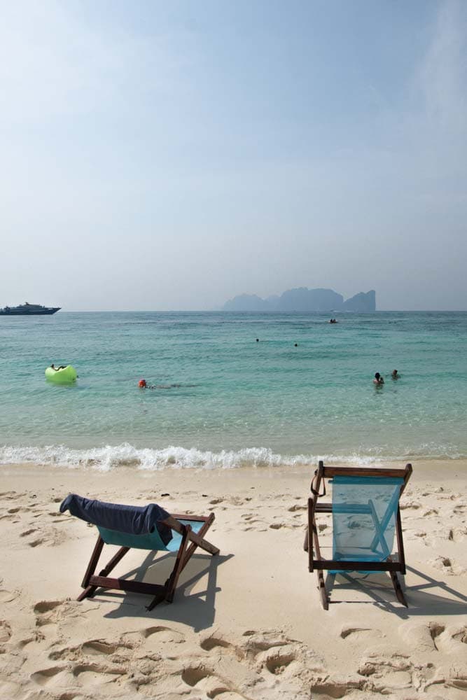 thailand in december 2-chairs-on-long-beach